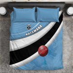 Botswana Cricket Bedding Set Go Champions Baggy Blues - African Pride