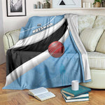 Botswana Cricket Blanket Go Champions Baggy Blues - African Pride