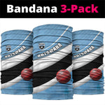 Botswana Cricket Neck Gaiter Go Champions Baggy Blues LT15
