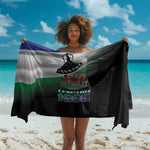 Happy Lesotho Independence Day Sarong Khotso Pula Nala - African Pride