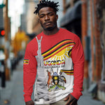 Uganda Independence Day Personalized Long Sleeve Shirt Independence Monument - African Pride