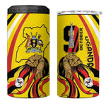 Jamhuri ya Uganda 4 in 1 Can Cooler Tumbler Happy Independence Day - African Pride