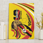 Jamhuri ya Uganda Canvas Wall Art Happy Independence Day - African Pride