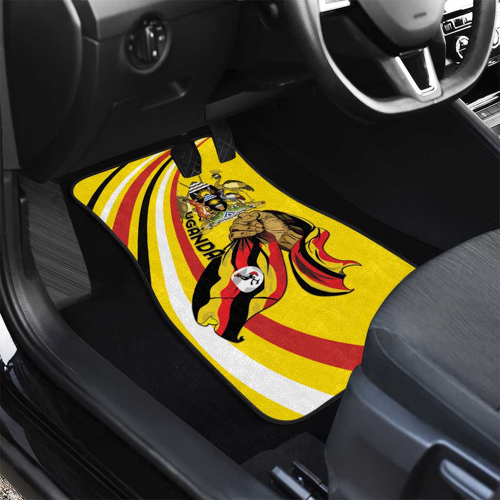 Jamhuri ya Uganda Car Mats Happy Independence Day - African Pride
