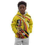 Jamhuri ya Uganda Kid Hoodie Happy Independence Day - African Pride