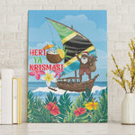 Afro Chirstmas in Tanzania Canvas Wall Art Heri ya Krismasi - African Pride