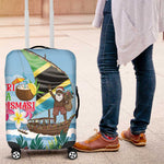 Afro Chirstmas in Tanzania Luggage Cover Heri ya Krismasi - African Pride