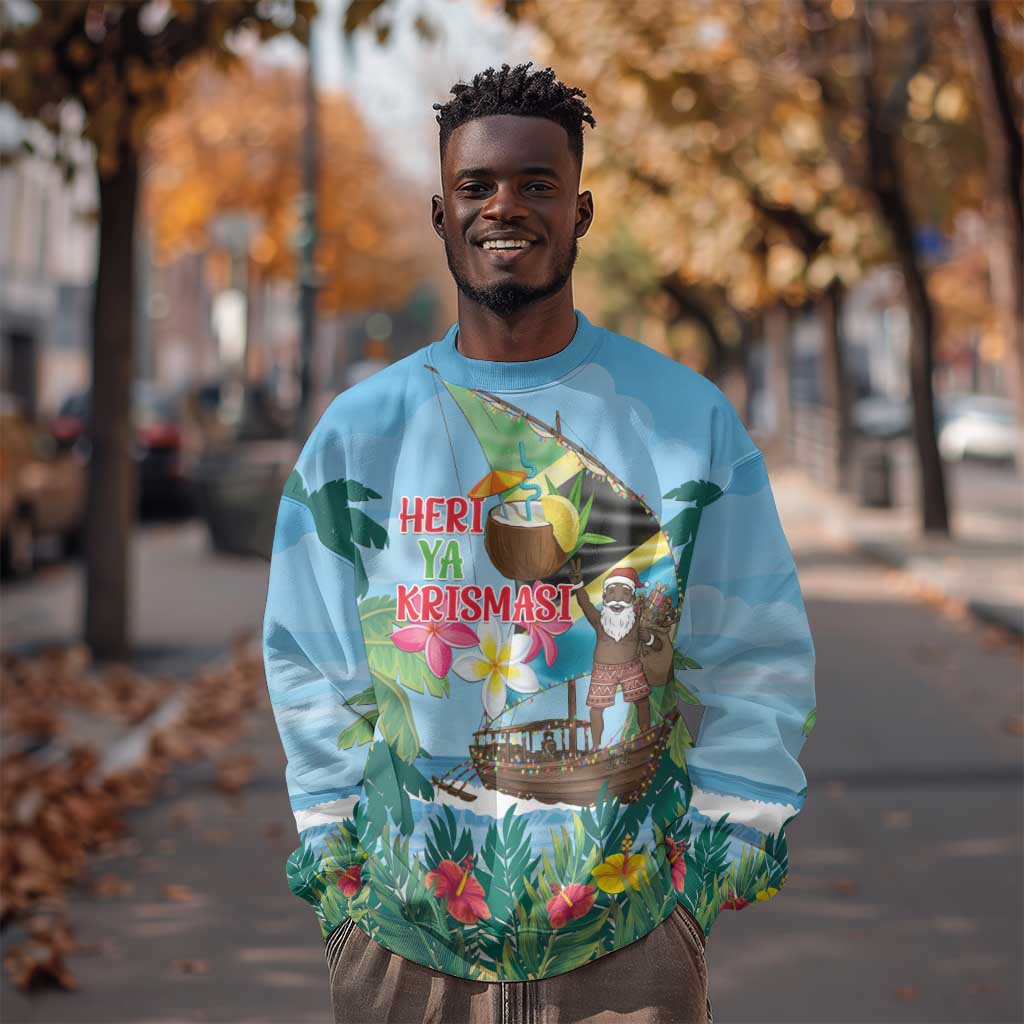 Afro Chirstmas in Tanzania Sweatshirt Heri ya Krismasi - African Pride