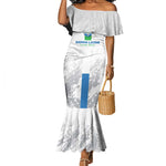 Custom Sierra Leone Football Mermaid Dress Grunge Style