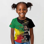 Jah Rastafari Kid T shirt Haile Selassie