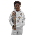 Ethiopia Angels Tilet With Cross Kid Hoodie
