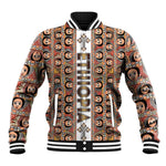 Personalized Ethiopia Baseball Jacket Ethiopian Tewahedo Angel Orthodox