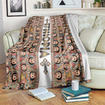 Personalized Ethiopia Blanket Ethiopian Tewahedo Angel Orthodox