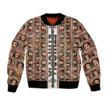 Personalized Ethiopia Bomber Jacket Ethiopian Tewahedo Angel Orthodox