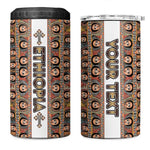 Personalized Ethiopia 4 in 1 Can Cooler Tumbler Ethiopian Tewahedo Angel Orthodox