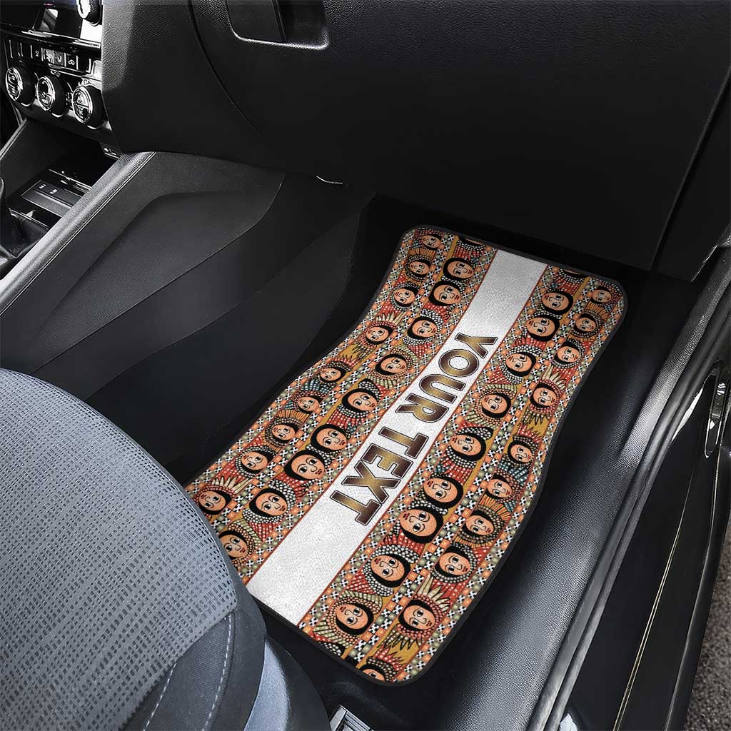 Personalized Ethiopia Car Mats Ethiopian Tewahedo Angel Orthodox