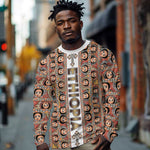 Personalized Ethiopia Long Sleeve Shirt Ethiopian Tewahedo Angel Orthodox