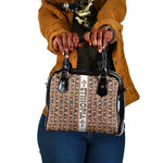 Personalized Ethiopia Shoulder Handbag Ethiopian Tewahedo Angel Orthodox