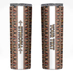 Personalized Ethiopia Skinny Tumbler Ethiopian Tewahedo Angel Orthodox