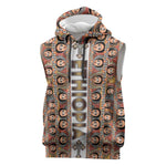 Personalized Ethiopia Sleeveless Hoodie Ethiopian Tewahedo Angel Orthodox - African Pride