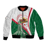 Algeria Independence Day Bomber Jacket Coat Of Arms With Maqam Echahid