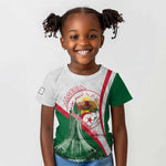 Algeria Independence Day Kid T shirt Coat Of Arms With Maqam Echahid