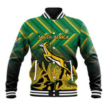 South Africa Rugby Custom Baseball Jacket Go Springboks Go