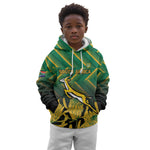 South Africa Rugby Custom Kid Hoodie Go Springboks Go