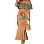 Traore Is My President Mermaid Dress Africa For Africans
