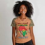 Traore Is My President Women V-Neck T-Shirt Africa For Africans