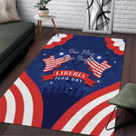 Liberia Flag Day Area Rug One Flag One People - African Pride