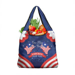 Liberia Flag Day Grocery Bag One Flag One People - African Pride