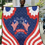 Liberia Flag Day Quilt One Flag One People - African Pride