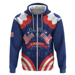 Personalized Liberia Flag Day Zip Hoodie One Flag One People - African Pride