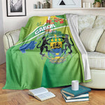 Gabon Independence Day Blanket Gradient Style - African Pride