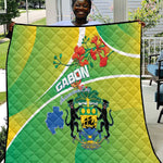 Gabon Independence Day Quilt Gradient Style - African Pride