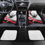 Sudan Car Mats Sudanese Secretary Bird With Hibiscus - African Pride