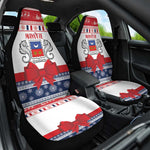 Afro Christmas in Mayotte Car Seat Cover Joyeux Noel - African Pride