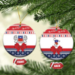 Afro Christmas in Mayotte Ceramic Ornament Joyeux Noel - African Pride