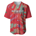 Afro Namibia Football Custom Baseball Jersey Go Namibia Warriors - Sporty Style