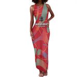 Afro Namibia Football Custom Tank Maxi Dress Go Namibia Warriors - Sporty Style