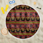 Toghu Cameroon Beach Blanket Traditional Pattern