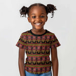 Toghu Cameroon Kid T shirt Traditional Pattern
