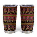 Toghu Cameroon Tumbler Cup Traditional Pattern