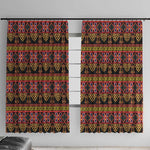 Toghu Cameroon Window Curtain Traditional Pattern