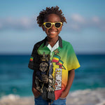 Personalized Ethiopia Kid Hawaiian Shirt Happy National Day