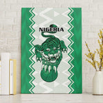 Afro Basketball Nigeria Canvas Wall Art Go Champions DTigers - African Pride