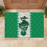 Afro Basketball Nigeria Rubber Doormat Go Champions DTigers - African Pride