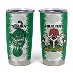 Afro Basketball Custom Nigeria Tumbler Cup Go Champions DTigers - African Pride