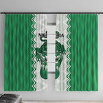 Afro Basketball Nigeria Window Curtain Go Champions DTigers - African Pride